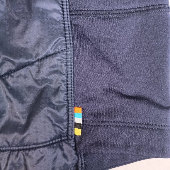 Smartwool Insulated Quilted F21 Wool Blend Winter Pockets Stretch Blue L Skirt - Picture 4 of 12